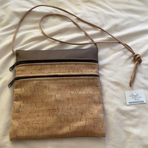 NWT Natalie therese be lively 2 cork faux leather